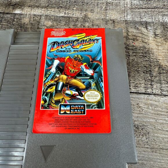 Dash Galaxy In The Alien Asylum NES Nintendo Entertainment System Video Game - Picture 6 of 11